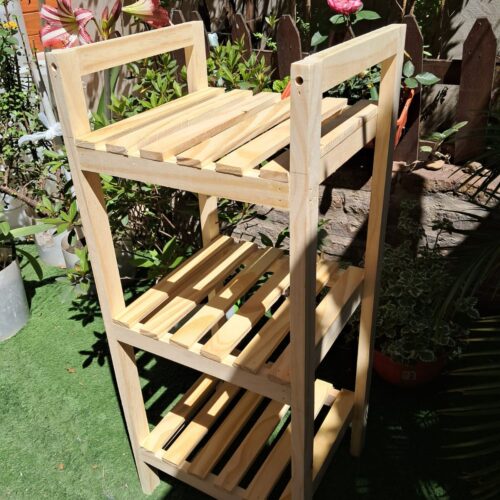 Mueble organizador de 3 estantes