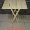 Mesa matera plegable clásica