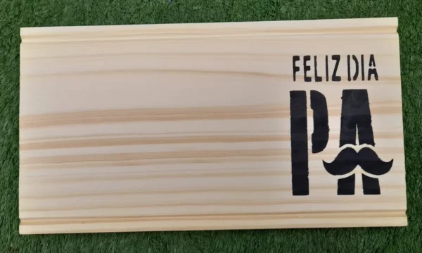 Tabla de asado 20cmx35cm con logo